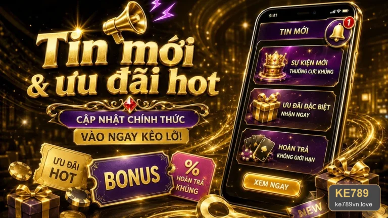 Khuyến Mãi KE789: Tin Mới, Ưu Đãi Và Hướng Dẫn Xác Minh Tài Khoản Để Bảo Vệ Thông Tin Cá Nhân