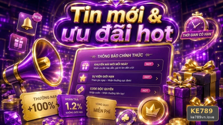 Khuyến Mãi KE789 Tại ke789vn.love: Kiểm Tra Trò Chơi Hợp Lệ Và Các Trường Hợp Bị Loại Trừ Trước Khi Nhận Ưu Đãi